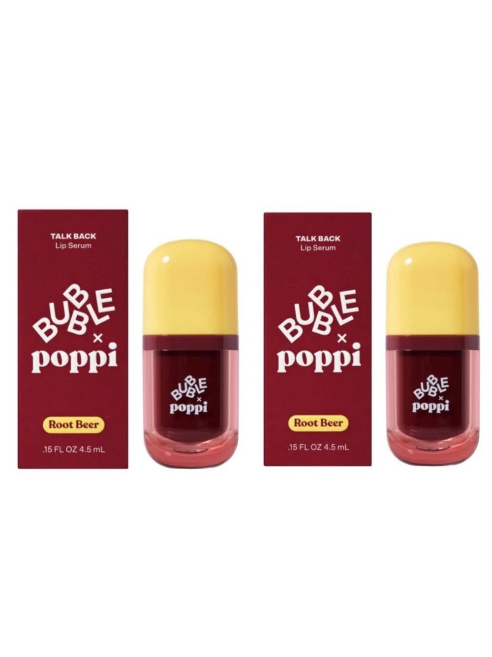 2 new poppi bubble rootbeer lip oil makeup lipgloss